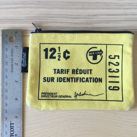 ✅ Trouvaille – MTL Retro Bus Pass change purse - Picture 4 of 4